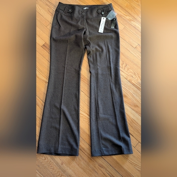 Dynamite Pants - Dynamite Brown Boot Cut Pants with Flare